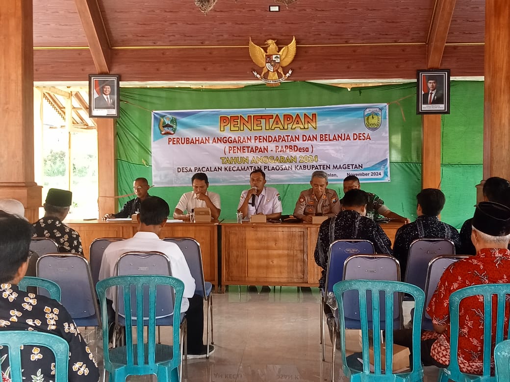 PENETAPAN PERUBAHAN APEBEDES TAHUN 2024