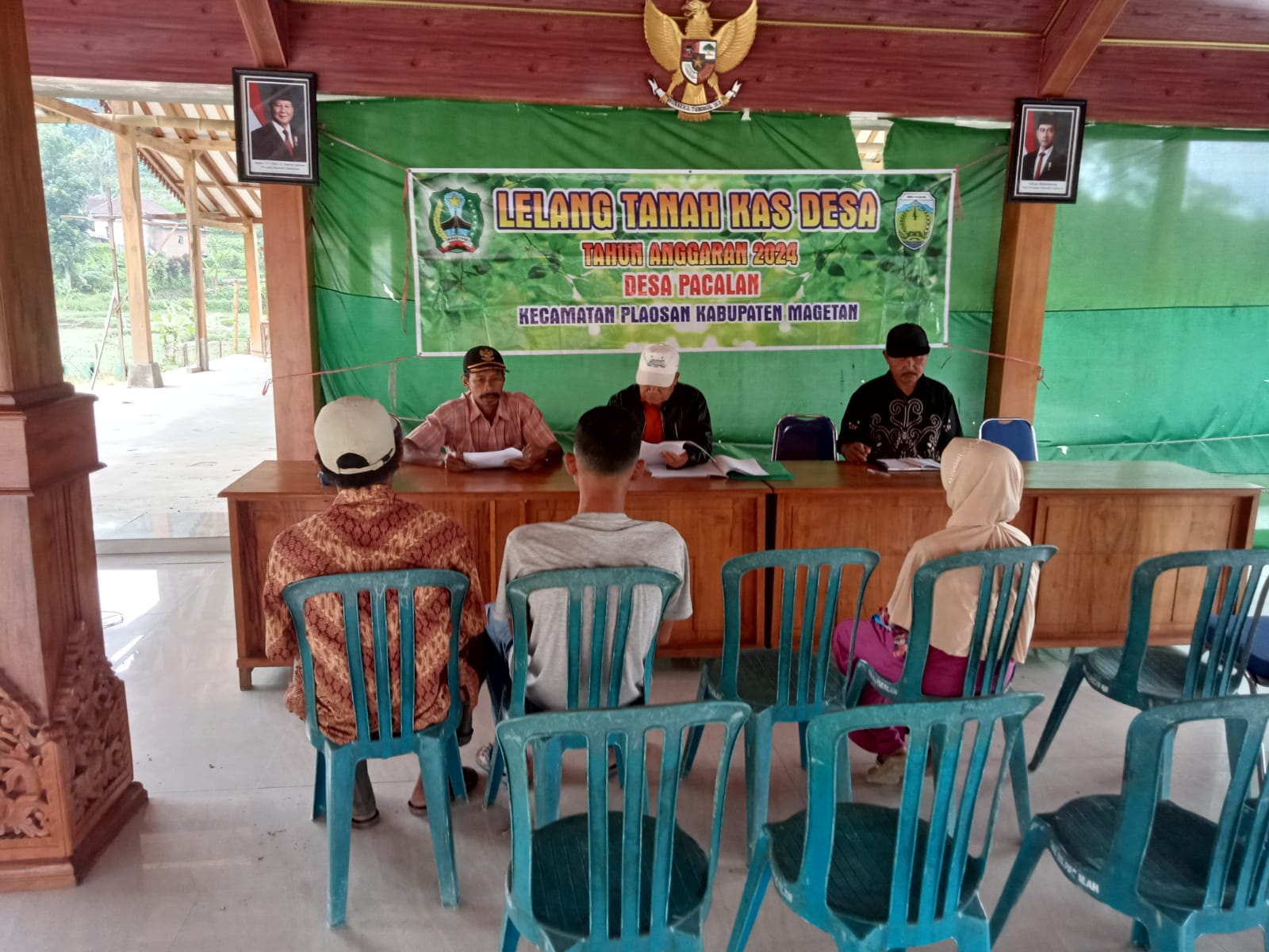 LELANG TANAH KAS DESA PACALAN